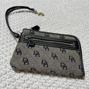 Dooney & Bourke DB Signature Wristlet Clutch